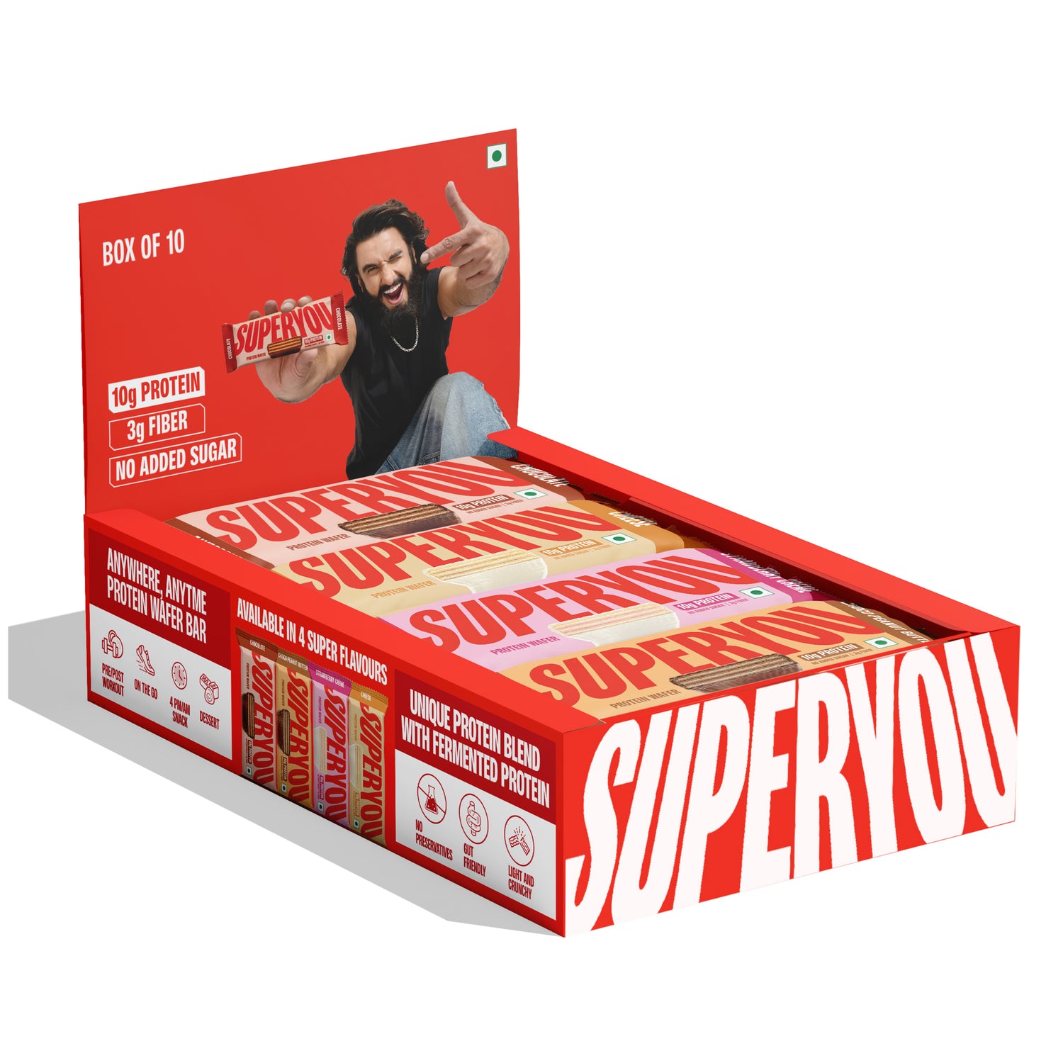 SuperYou Protein Wafers Variety Box