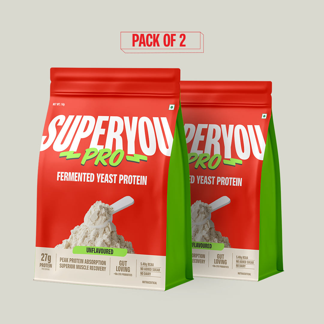 Unflavoured Fermented Yeast Protein - Pack of 2