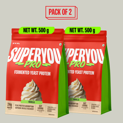 Vanilla Fermented Yeast Protein - 500g X 2