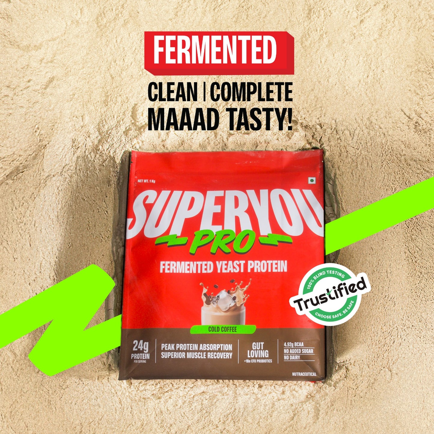 Cold Coffee 1 Kg - Fermented Yeast Protein