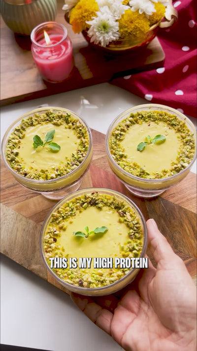 Kesar Badam Mewa CheeseCake